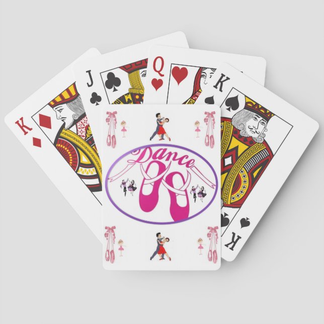 Dance Play Card Deck Kortlek (Baksidan)