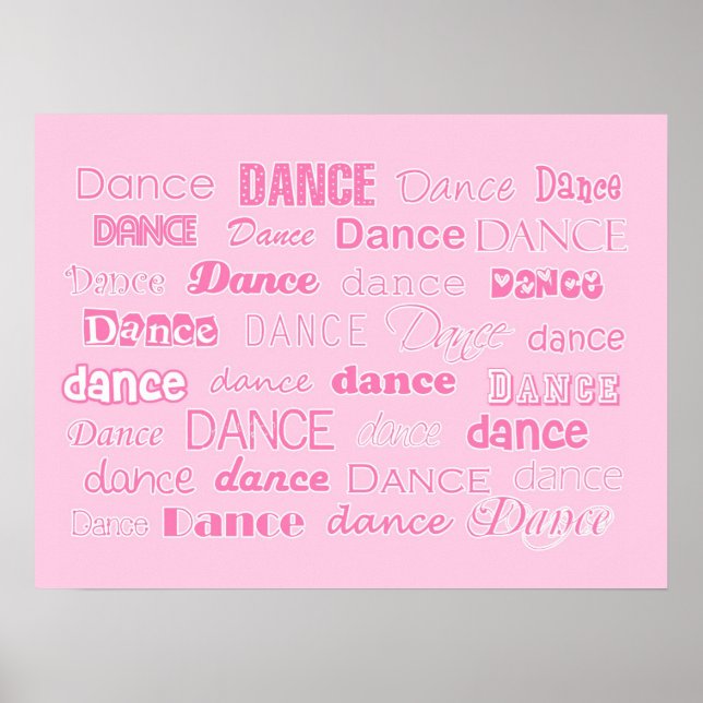 Dance Poster Rosa (Framsidan)