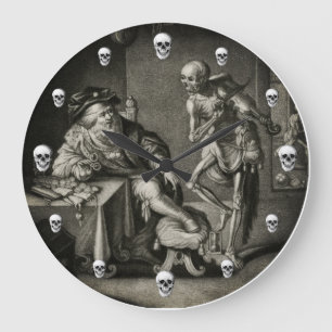 Dance Rik Man Wall Clock Stor Klocka