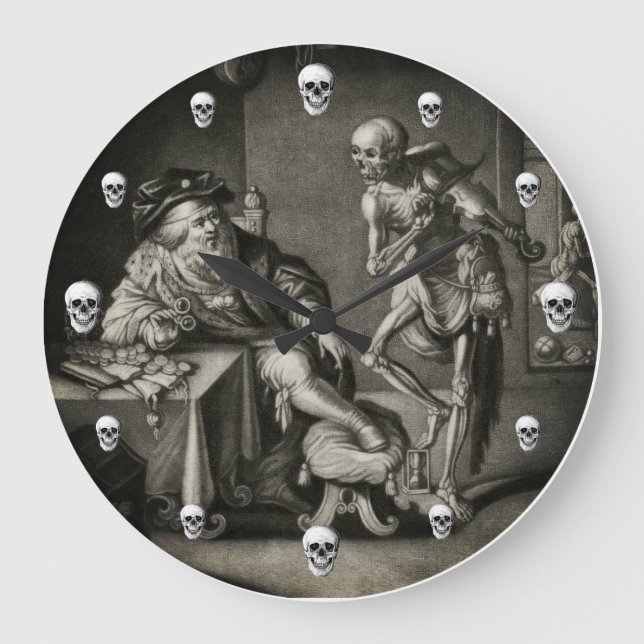Dance Rik Man Wall Clock Stor Klocka (Framsida)