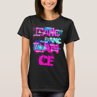 Dance Rosa/Teal Overlay Tee