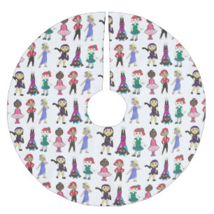 Dance School Studio Ballet Tap Jazz Lyrical Acro Julgransmatta Borstad Polyester