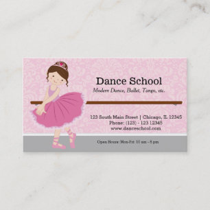 Dance School Visitkort
