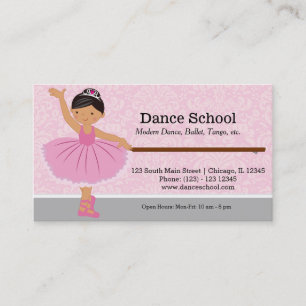 Dance School Visitkort