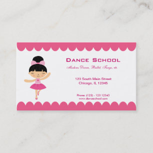 Dance School Visitkort