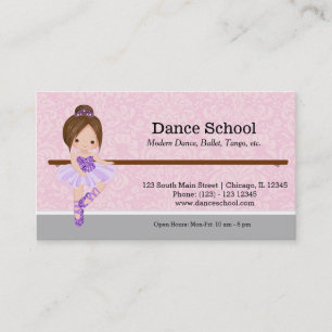 Dance School Visitkort
