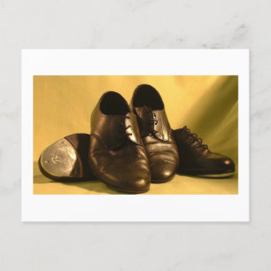 Dance Shoes Vykort