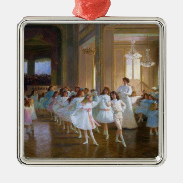 Dance Show (Ballet Class for Young Dancers) Julgransprydnad Metall (Framsidan)