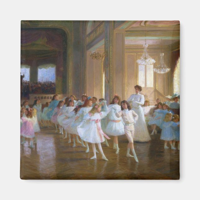 Dance Show (Ballet Class for Young Dancers) Magnet (Framsidan)