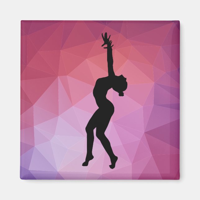Dance silhouette Magnet (Framsidan)