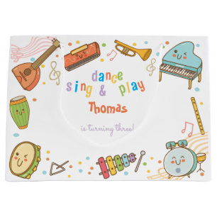 Dance sjunga och play barns födelsedag