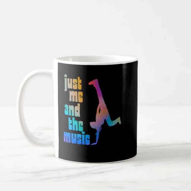 Dance Skäl Gift for Boys - bara jag och Musi Kaffemugg (Vänster)