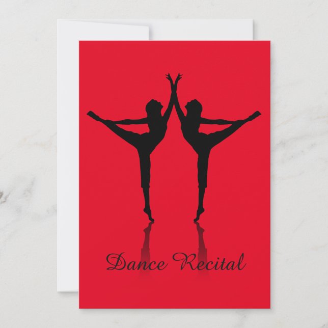 Dance Skäl-inbjudan Inbjudningar (Framsida)
