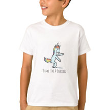 Dance som en Unicorn Funny T-Shirt