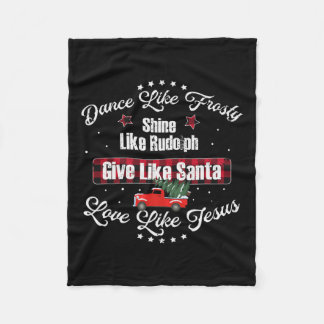 Dance som Frosty Shine som Rudolph Kärlek som Jes Fleecefilt