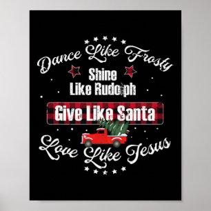 Dance som Frosty Shine som Rudolph Kärlek som Jes Poster