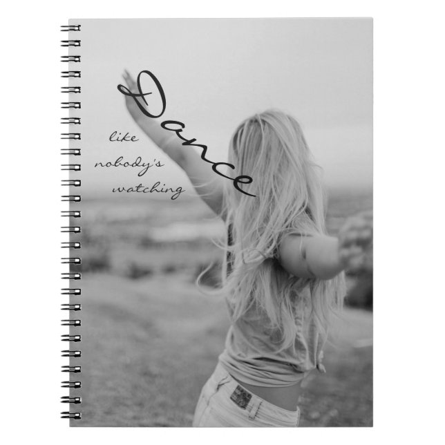 Dance som ingen tittar på anteckningsbok (Framsidan)