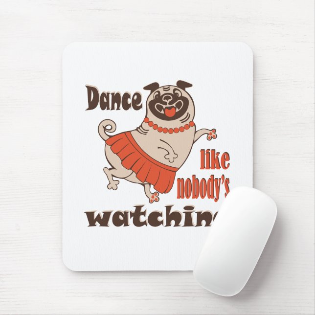 Dance som ingen tittar på Hund Musmatta (Med mus)
