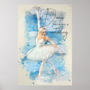 Dance som ingen tittar på poster