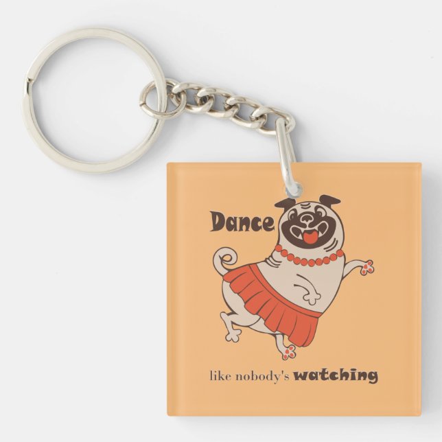 Dance som ingen tittar på Pug Girl (Framsidan)