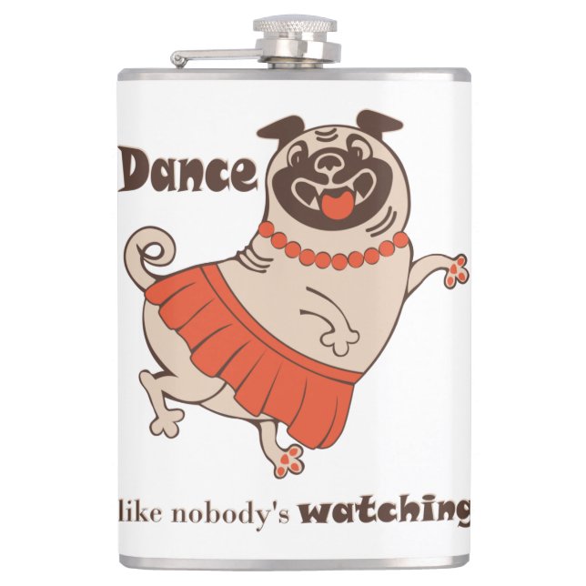 Dance som ingen tittar på Pug Girl Fickplunta (Framsidan)