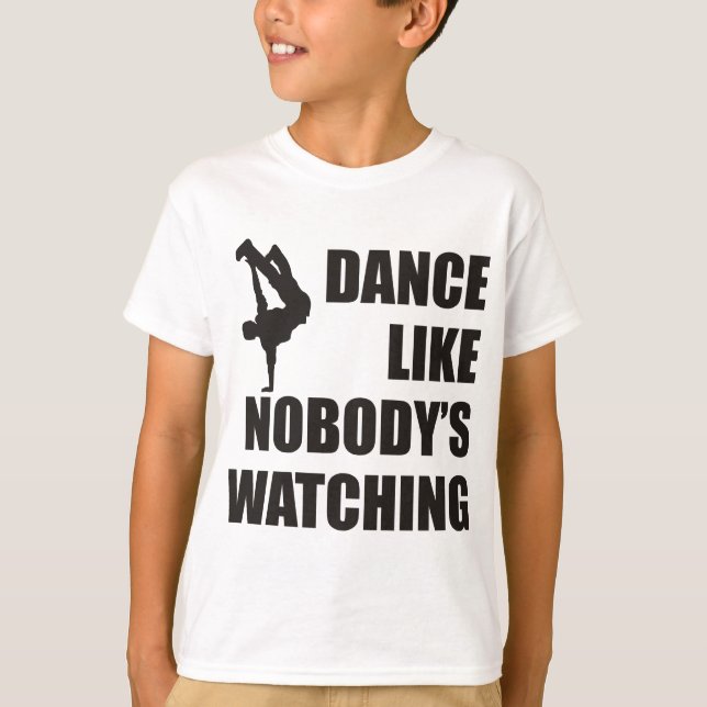 Dance som ingen tittar på tröja (Framsida)