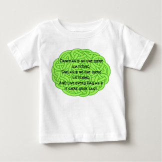 Dance som om ingen tittade på tee shirt