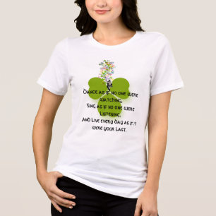Dance som om ingen tittade t shirt