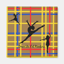 Dance som Piet Mondrian Modern Art