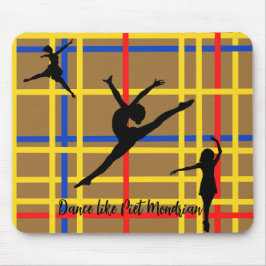 Dance som Piet Mondrian Modern Art Musmatta