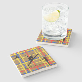 Dance som Piet Mondrian Modern Art Stenunderlägg