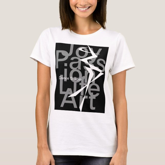 Dance Studio Champagne T Shirt (Framsida)