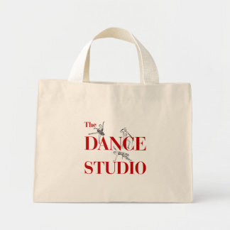 Dance Studio, Small Tote Bag Mini Tygkasse
