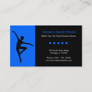 Dance Studio Visitkort