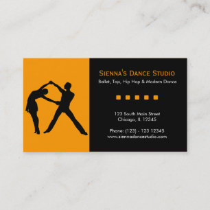 Dance Studio Visitkort