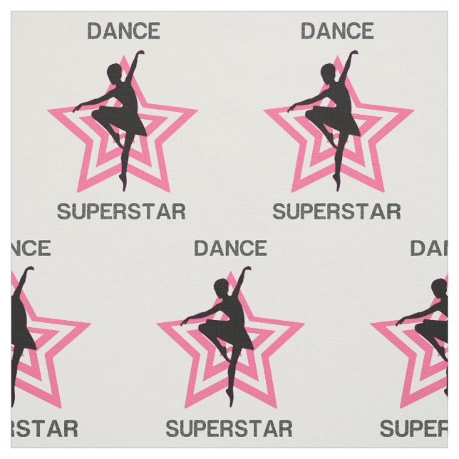 Dance Superstar Fabric Tyg (Provkarta)