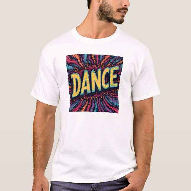 Dance swirl t shirt (Framsida)