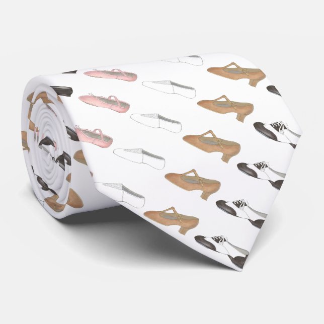 Dance Teacher Ballet Tap Jazz Lyrical Shoe Tie Slips (Rullad)