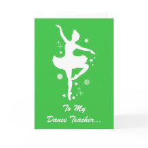 Dance Teacher Glad helg Ballerina Silhouette