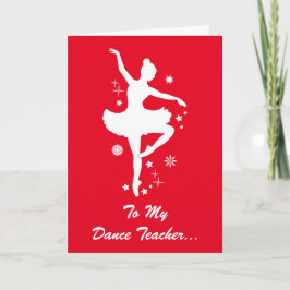 Dance Teacher Glad helg Ballerina Silhouette