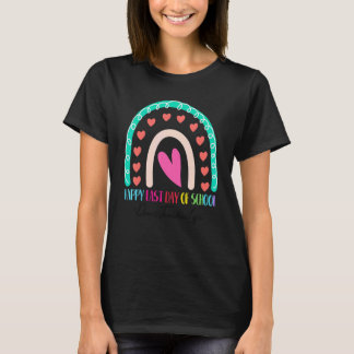 Dance Teacher Happy Last Day School Rainbow T Shirt