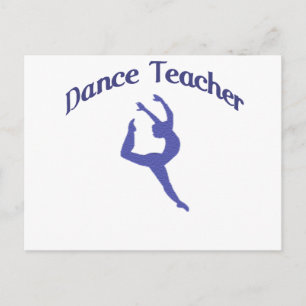 Dance Teacher Jete Vykort