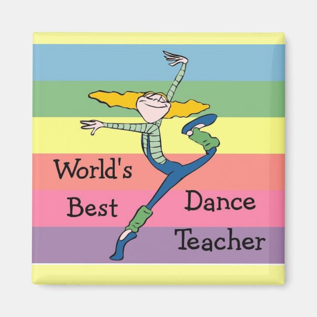 Dance Teacher magnet (Framsidan)
