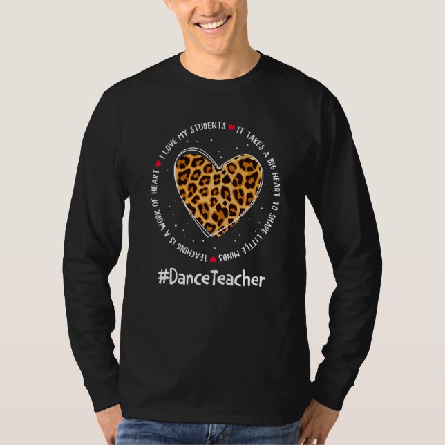 Dance Teacher Squad Admin-utvärderingsvecka t Shirt (Framsida)