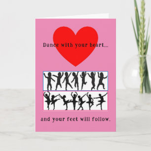 Dance Teacher - tackkort - unisex Kort