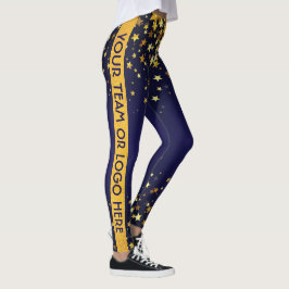 Dance Team CheerLedare för Anpassningsbar Logotyp  Leggings