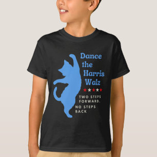 Dance The Harris Wheimer 2024 Cat Dam Vote Kamala T Shirt