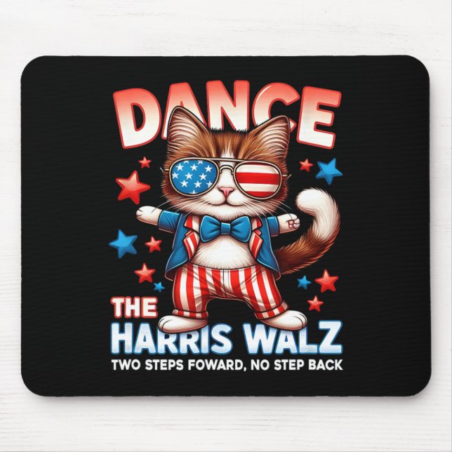 Dance the Harris Wheimer Funny Cat Dam Kamala H Musmatta (Framsidan)