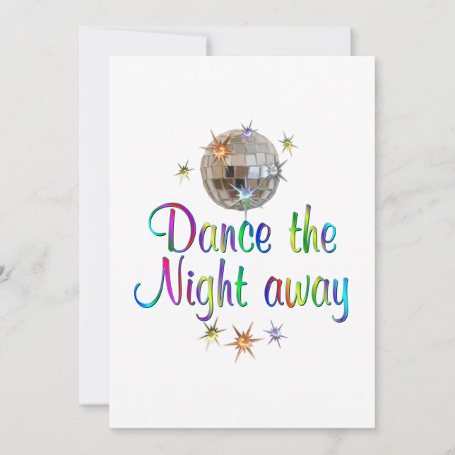 Dance the Night Away (Framsida)