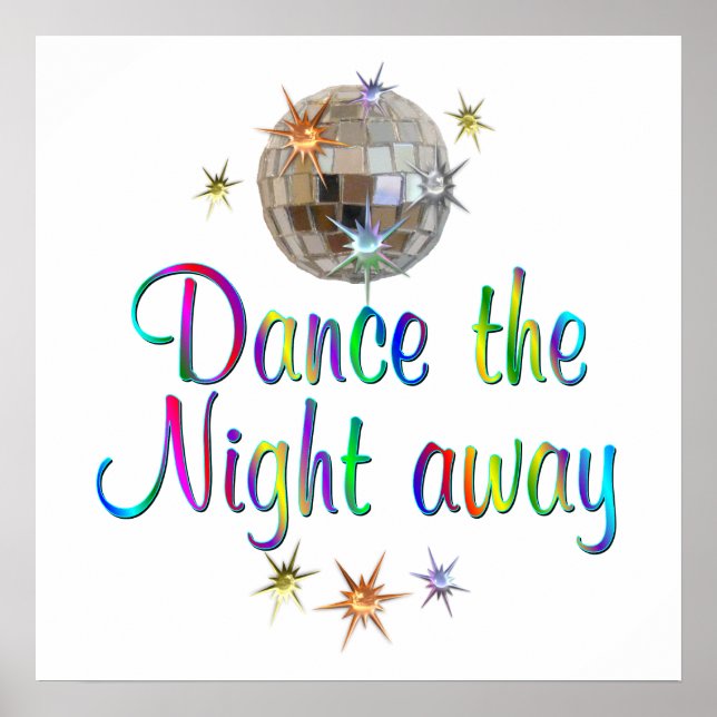 Dance the Night Away Poster (Framsidan)